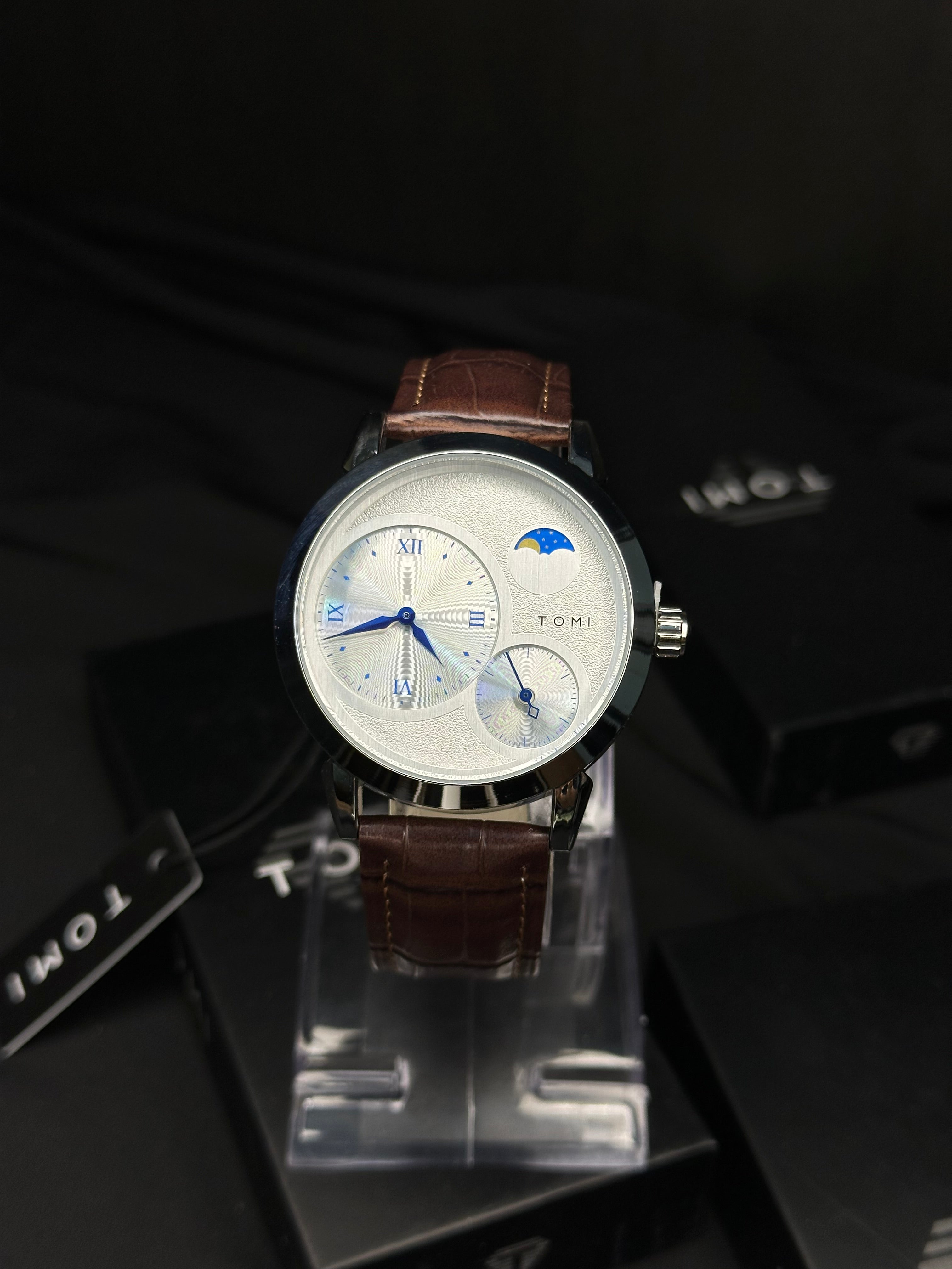 The TOMI Dual Dial Moonphase