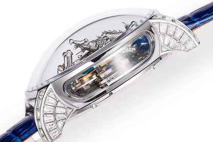 Jacob & Co Astronomia Silver Dragon - Case Detail
