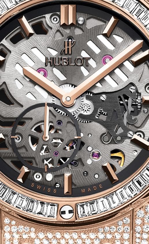 ⌚ Hublot Skeleton Diamond Edition
