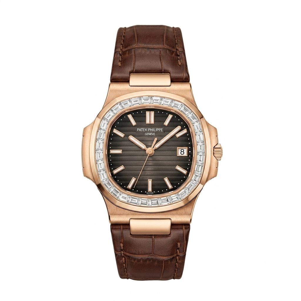 ⌚ Patek Philippe Nautilus Diamond Blue Edition