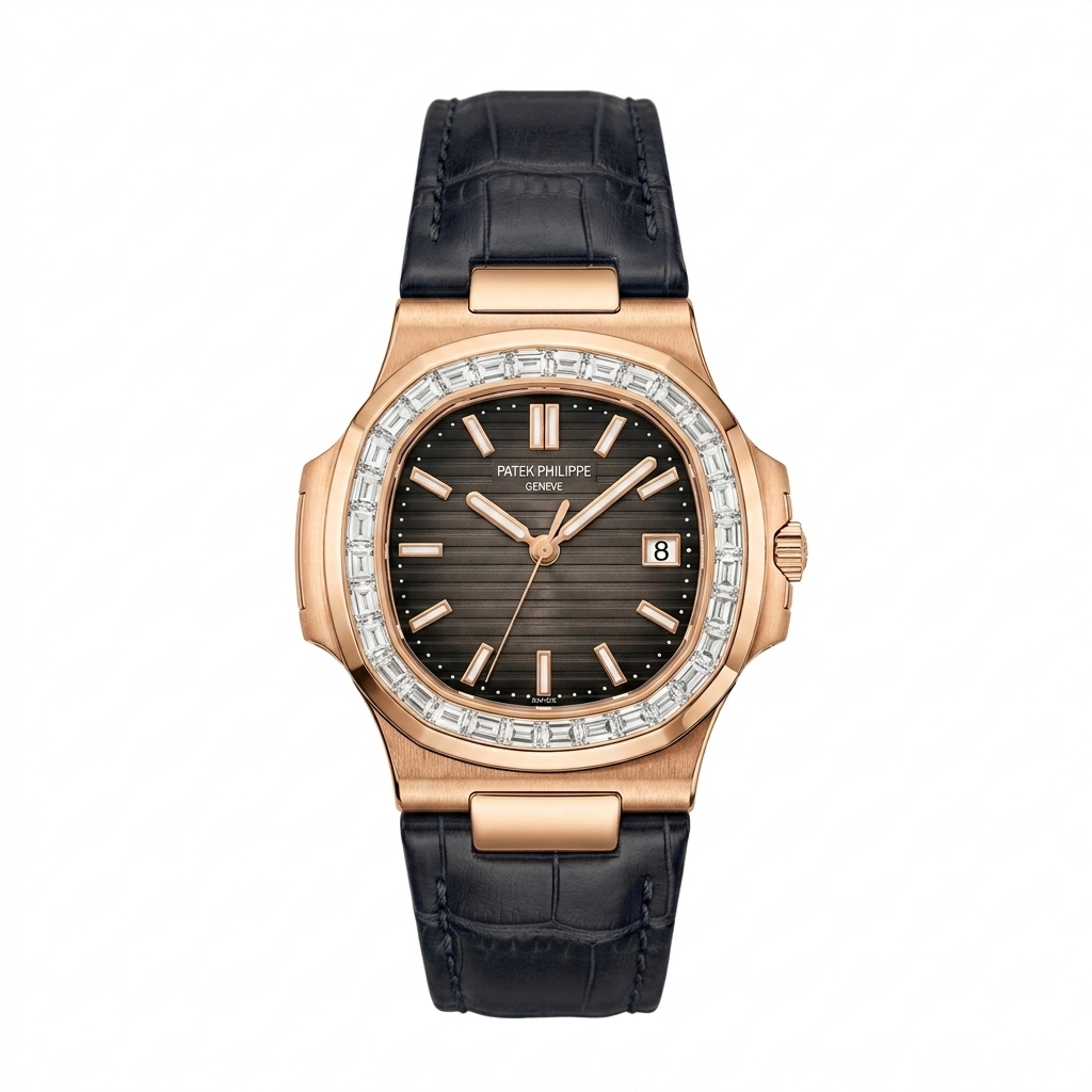⌚ Patek Philippe Nautilus Diamond Blue Edition
