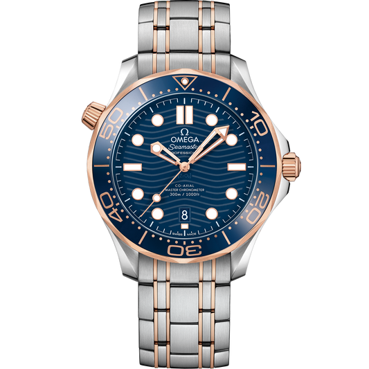 OMEGA Seamaster Diver 300M 42mm Steel Sedna Gold - 210.20.42.20.03.002