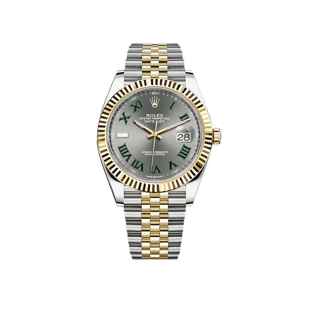 Rolex Datejust 41 126333 Wimbledon main view