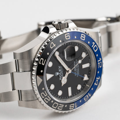Rolex GMT-Master II 126710BLNR Batman view 6