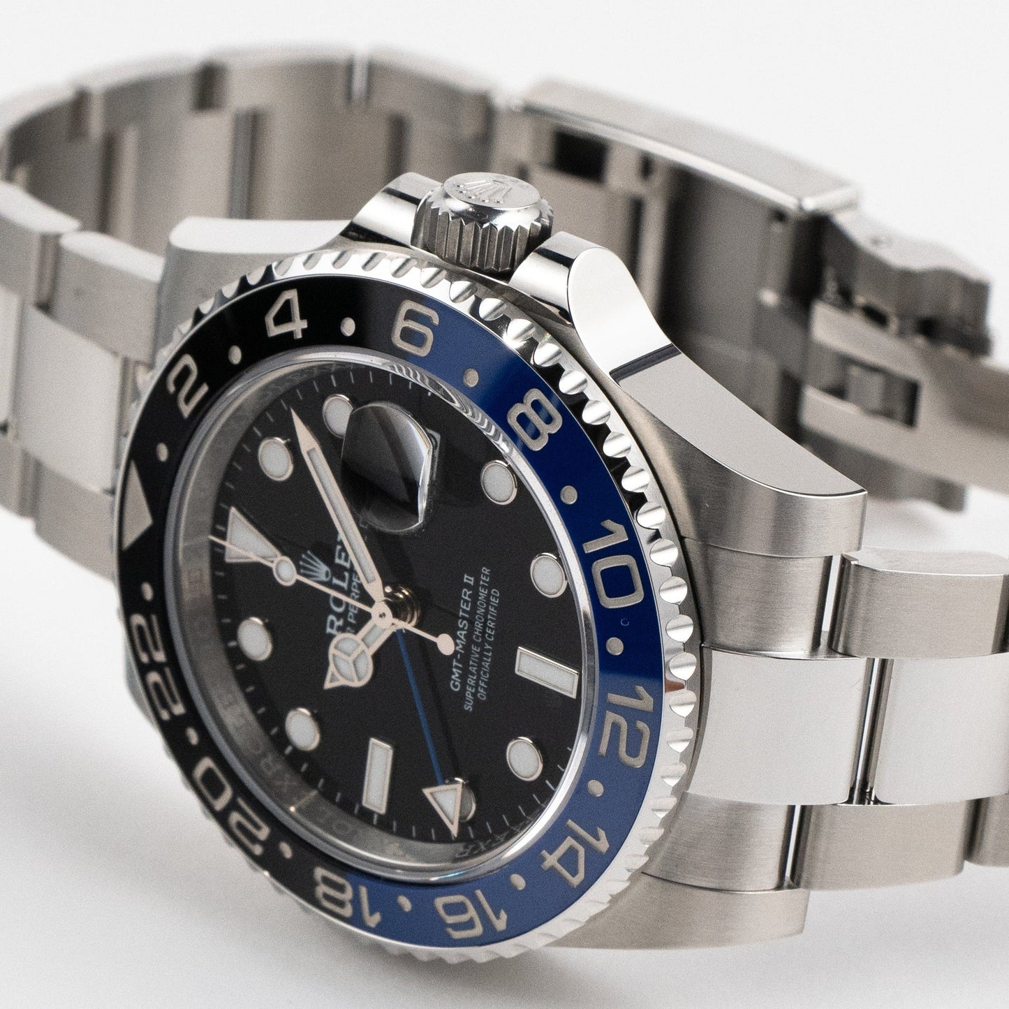 Rolex GMT-Master II 126710BLNR Batman view 5