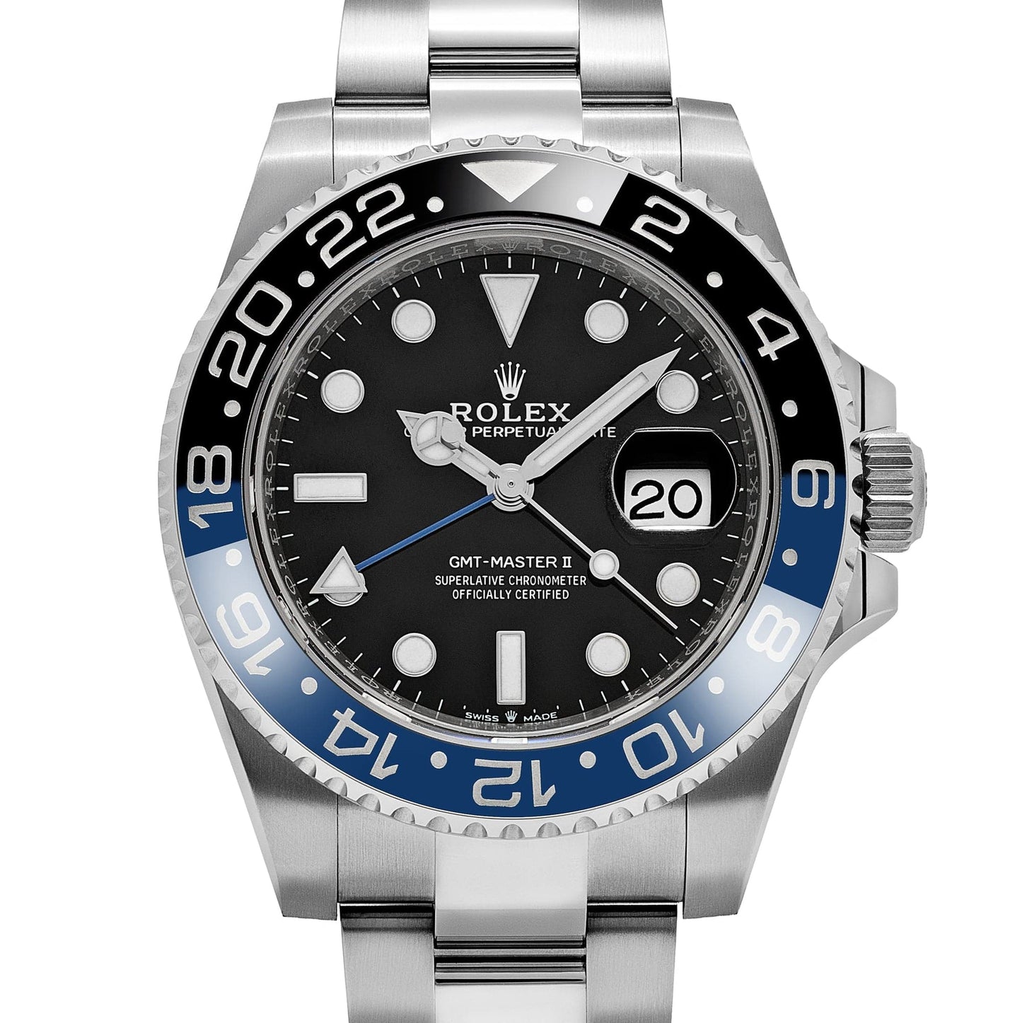 Rolex GMT-Master II 126710BLNR Batman view 4