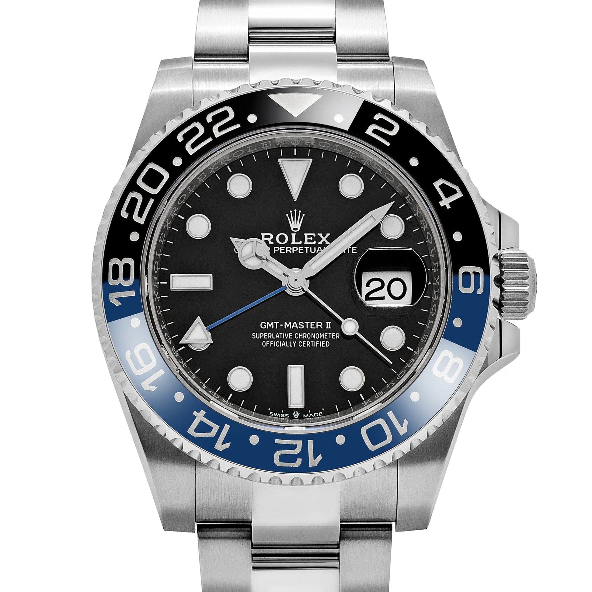 Rolex GMT-Master II 126710BLNR Batman view 4