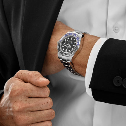 Rolex GMT-Master II 126710BLNR Batman view 3