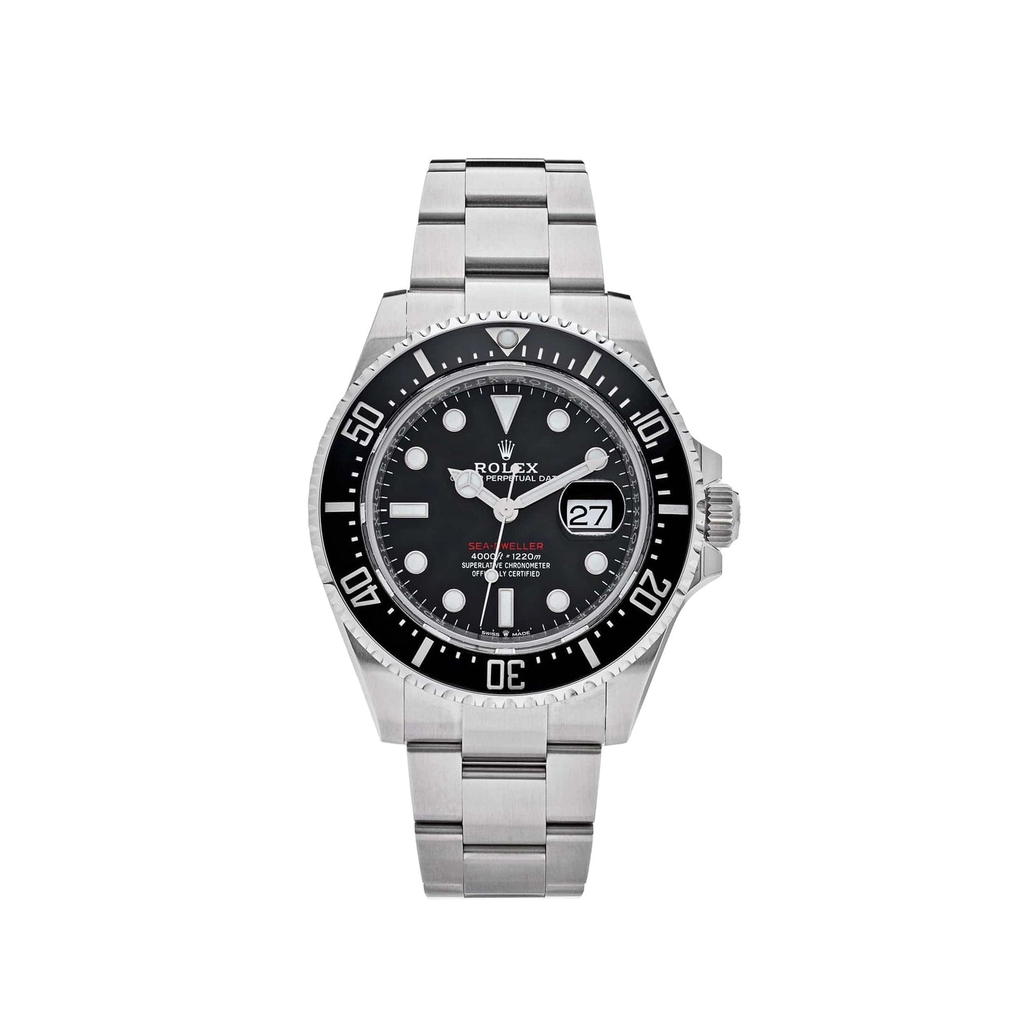 Rolex Sea-Dweller 126600 front view 1