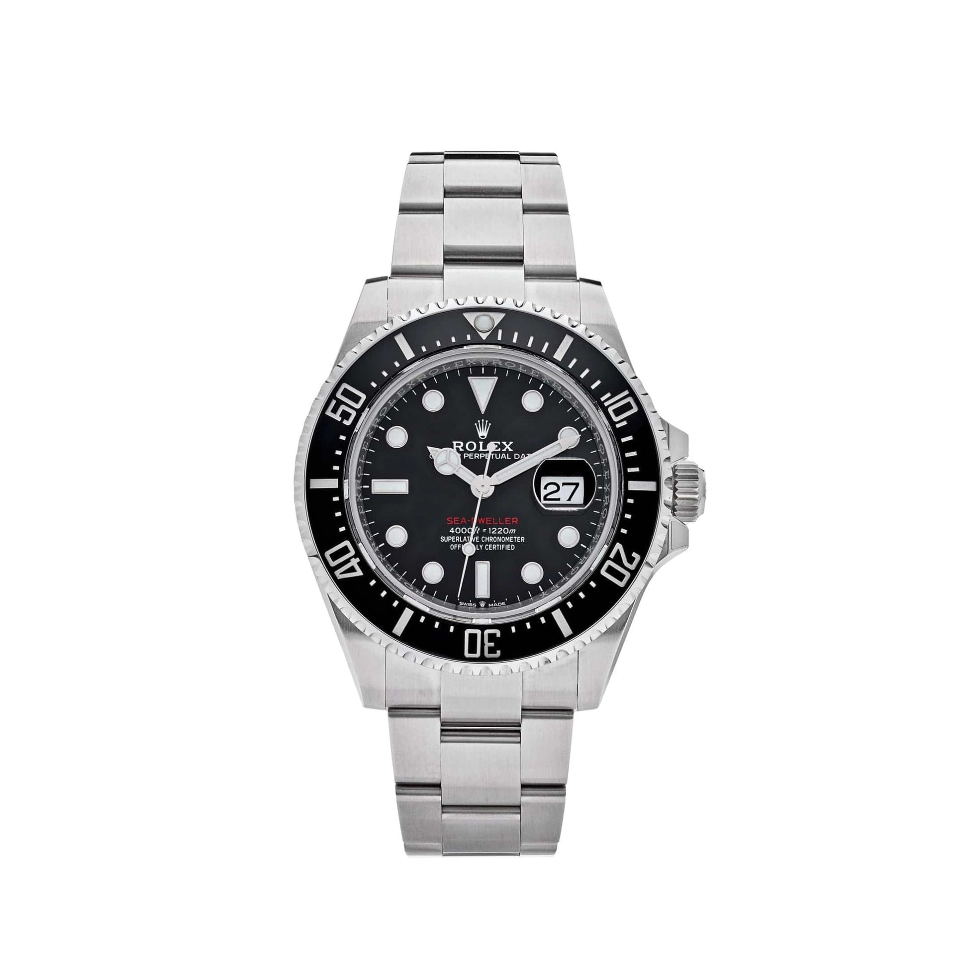 Rolex Sea-Dweller 126600 front view 1