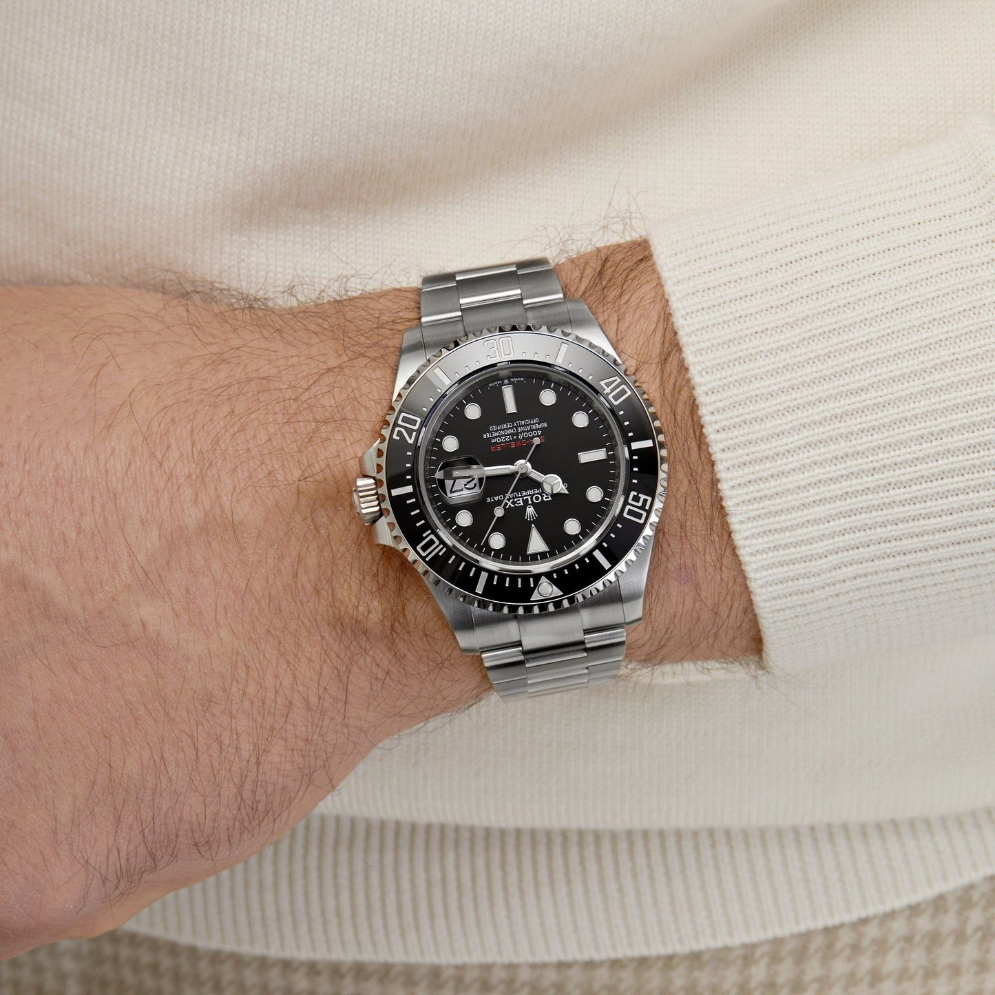 Rolex Sea-Dweller 126600 front view 2