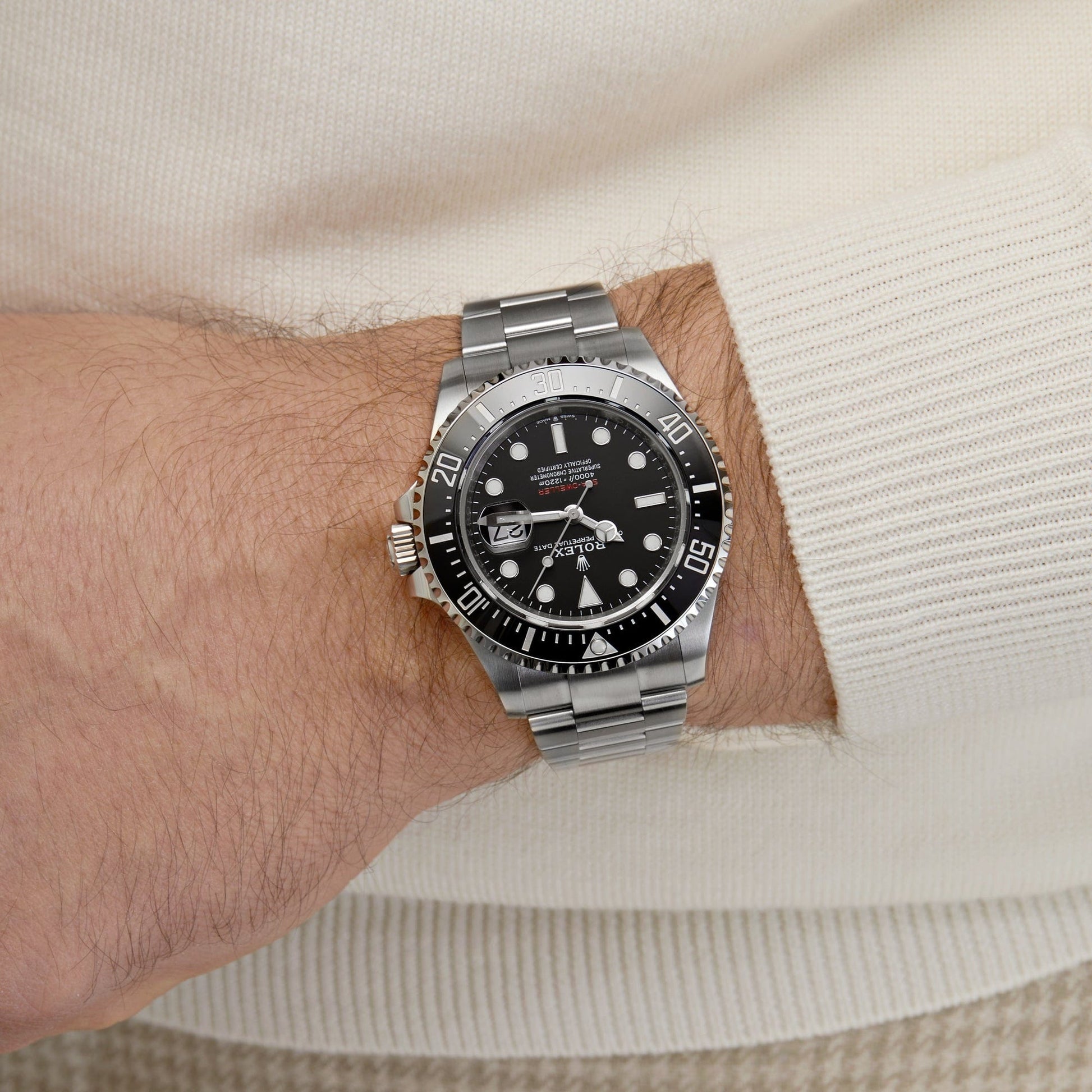 Rolex Sea-Dweller 126600 front view 2