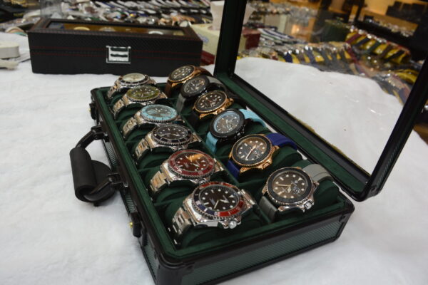 multicolour watches set circular design - x12