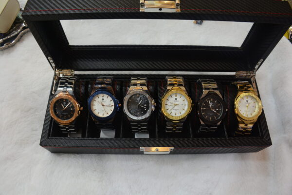 Multicolour Watch set circular design - x6