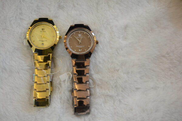 multicolor circular design golden and brown - x2