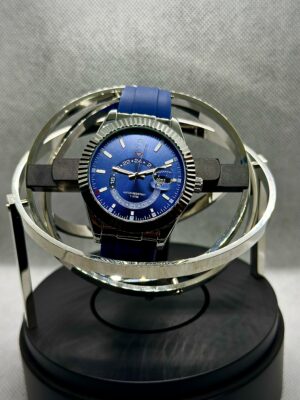 Ticarto Men’s Blue Dial GMT Sport Watch