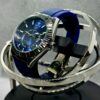 Ticarto Men’s Blue Dial GMT Sport Watch
