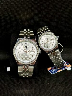 Ticarto Eastern Arabic Numeral Couple Watches