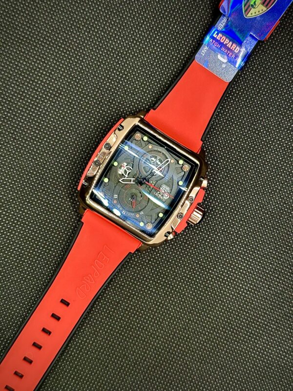 Leopard Sport Luxury Tonneau Watch