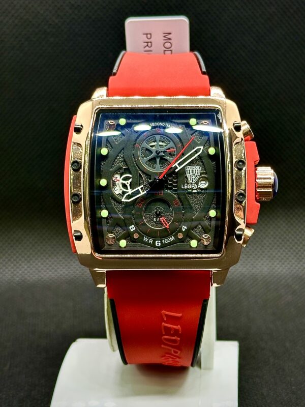 Leopard Sport Luxury Tonneau Watch