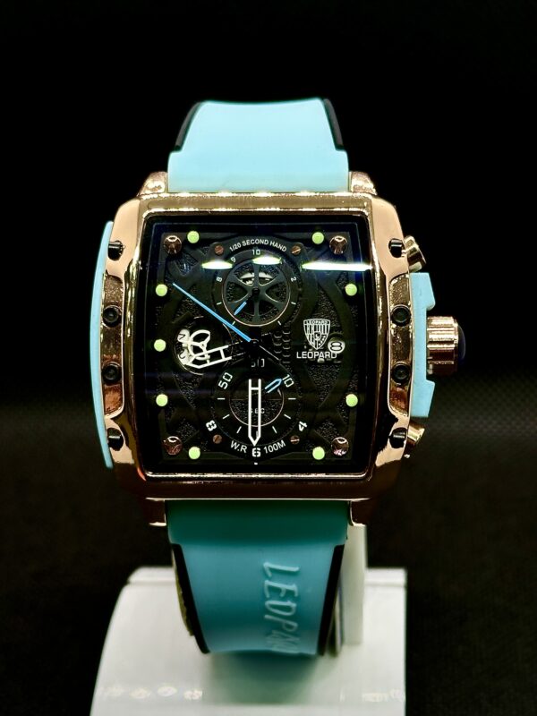 Leopard Sport Luxury Tonneau Watch