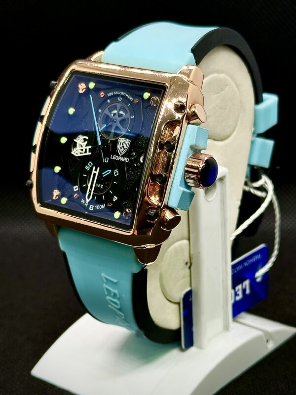 Leopard Sport Luxury Tonneau Watch