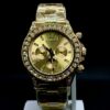 X-GEAR Automatic Gold-Tone Chronograph Watch