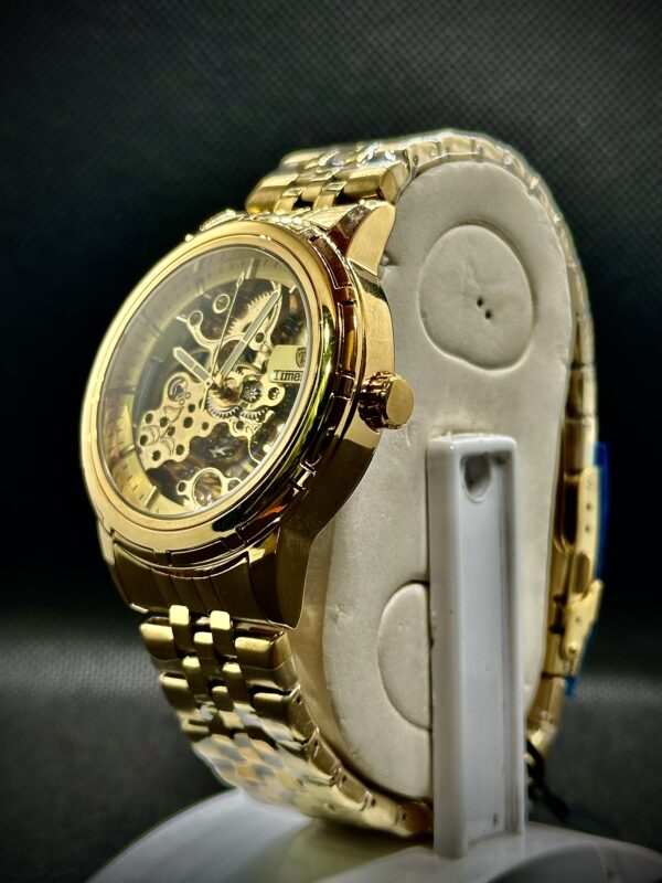 Timekey "Royal Gold" Full Skeleton – Luxury Automatic All-Colour Mechanical Watch