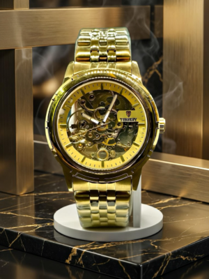 Timekey "Royal Gold" Full Skeleton – Luxury Automatic All-Colour Mechanical Watch
